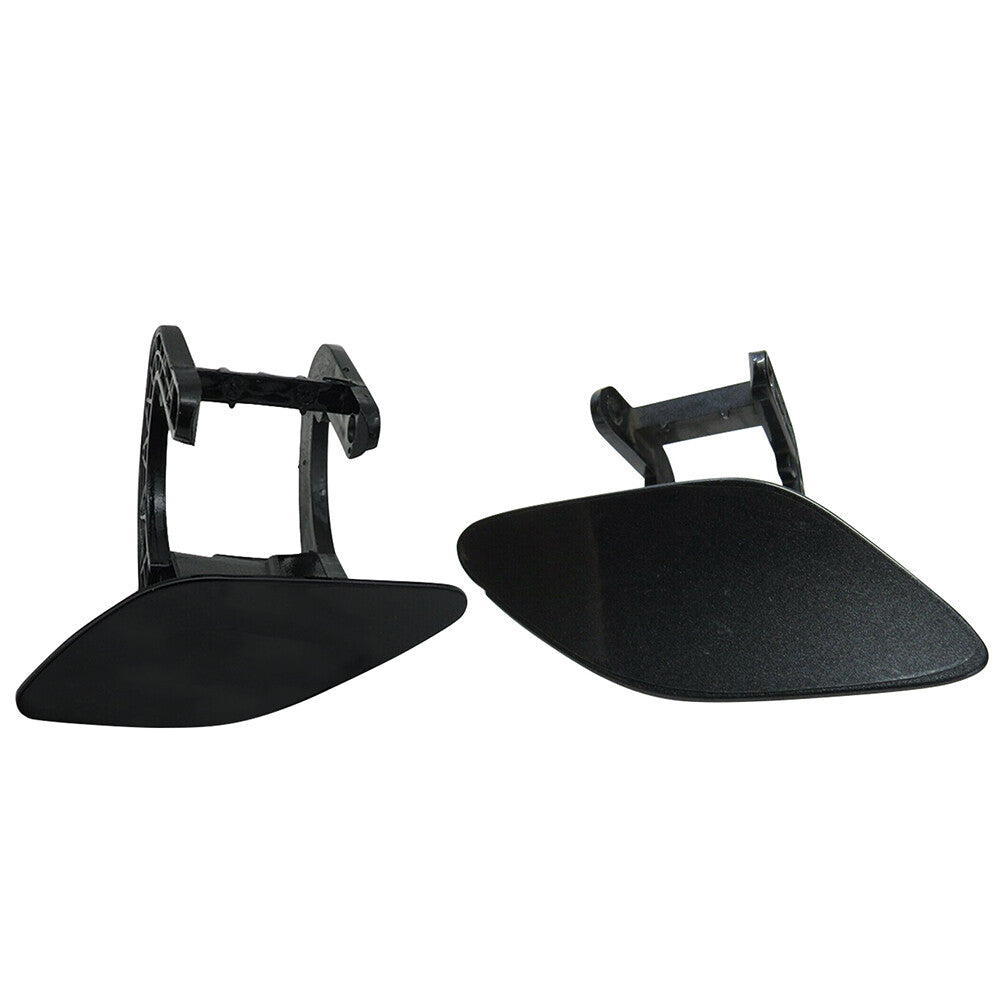 Pair Front Headlight Washer Nozzle Cover Unpainted Fit For GLK Class 2013-2015