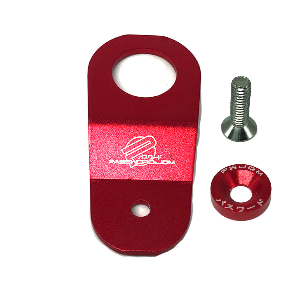 Red JDM Radiator Stay Brackets Radiator Mounting Bracket for Acura Integra DC2