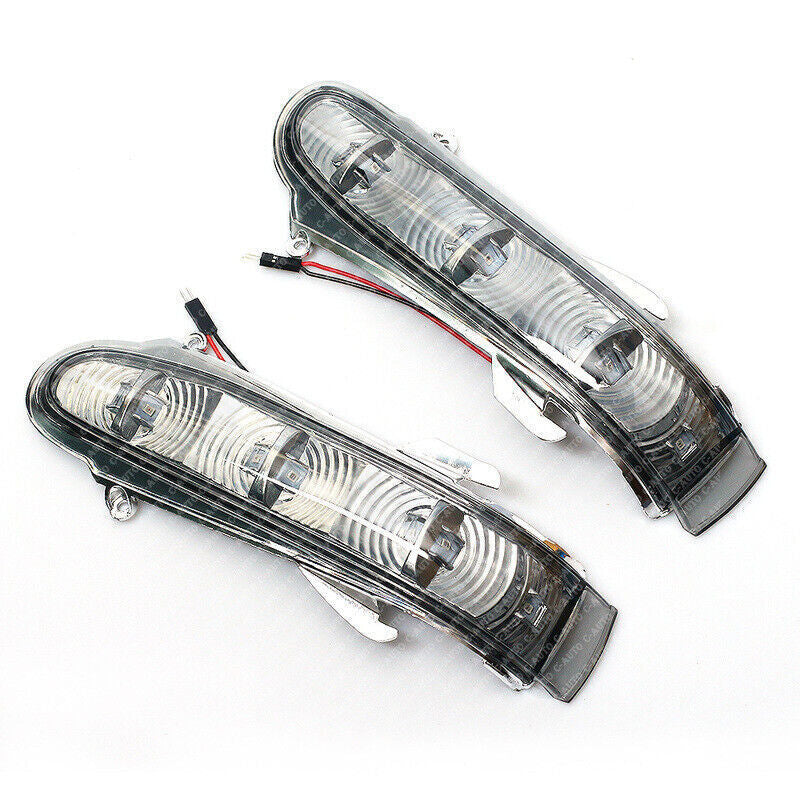 Pair for Mercedes-Benz W220 W215 S/CL 1999-2003 Side Mirror Turn Signal Light