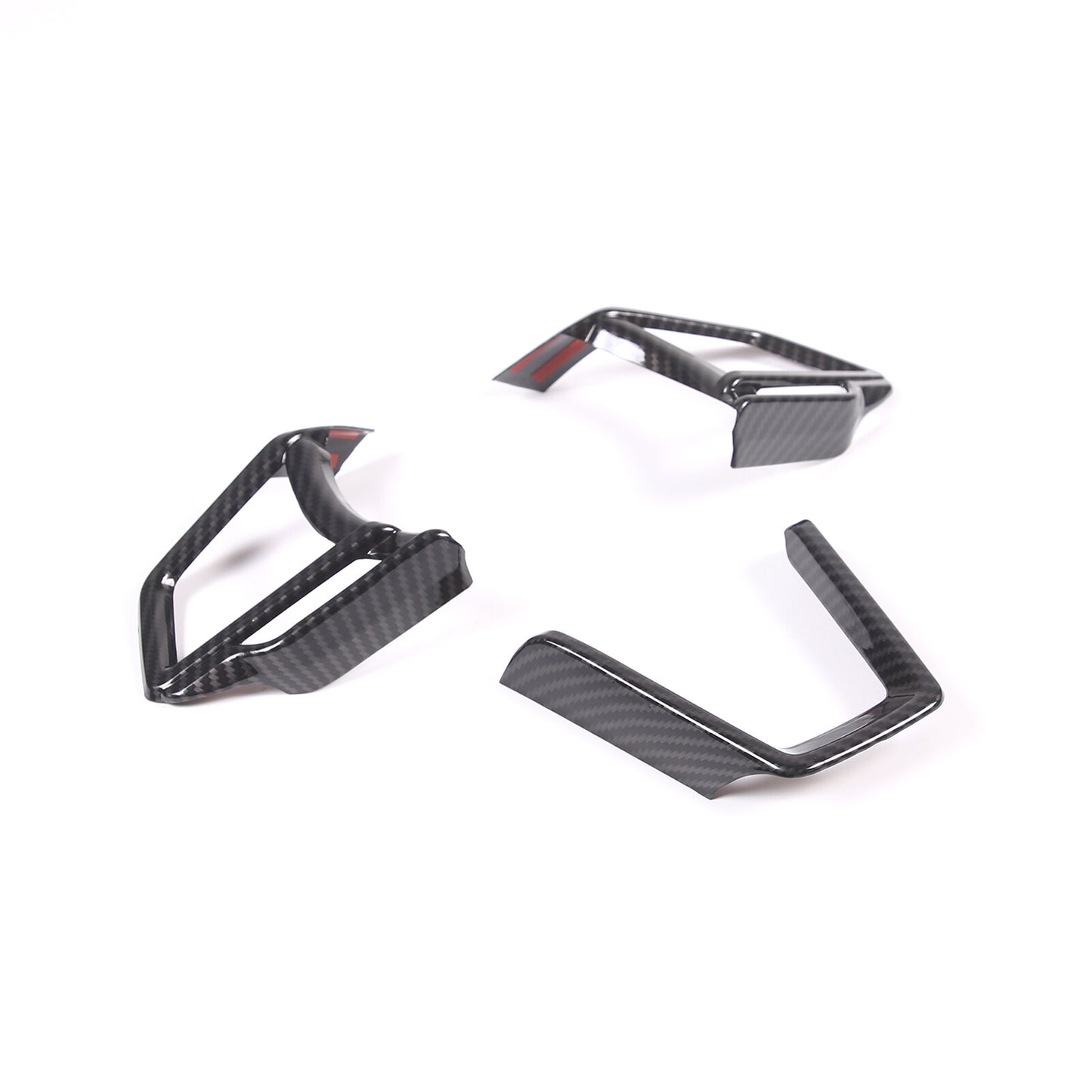 ABS carbon fiber driver assistance button cover for Toyota FJ Cruiser 07-21