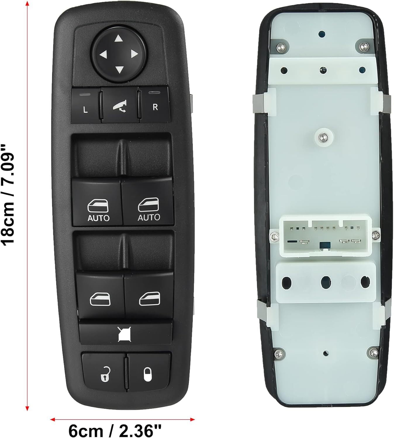 Power Window Control Switch Front Driver Side For 2014-2018 for Jeep Grand Cherokee