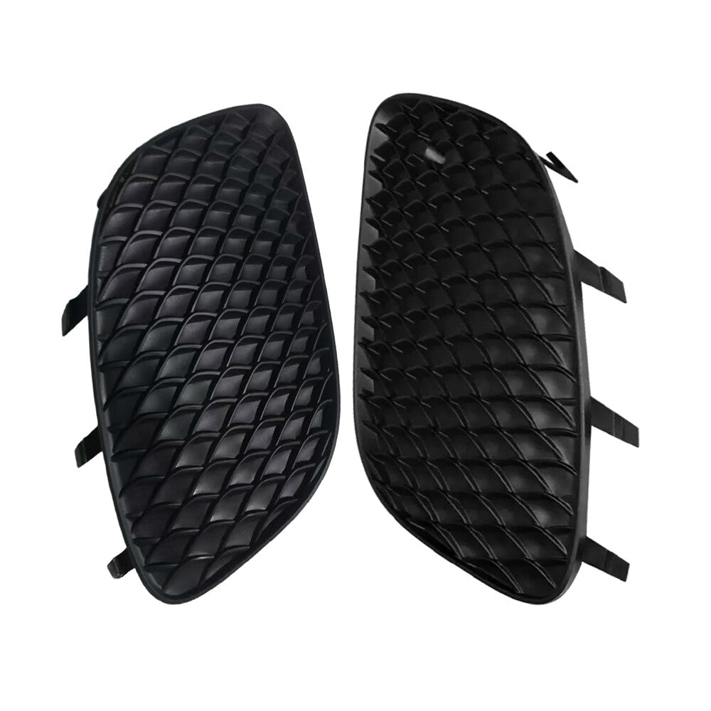 2Pcs Left+Right Front Bumper Side Grill Insert Black For A Class W117 2022-2018