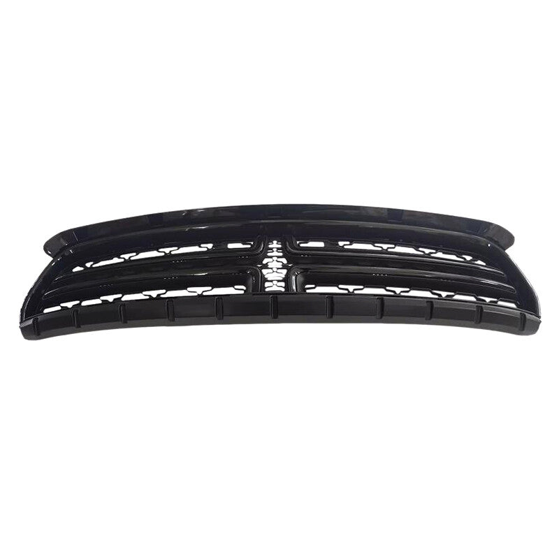 Replacement Front Upper Bumper Grill Grille Glossy Black for Dodge Charger 15-20