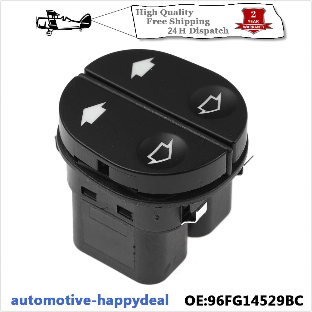 Electric Power Window Switch for Ford Fiesta Fusion MK5 MK6 96FG14529BC