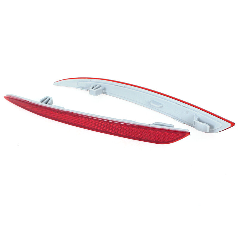 Two rear reflector brake lights and taillights suitable for Ford Fusion Mondeo 2013-2018.