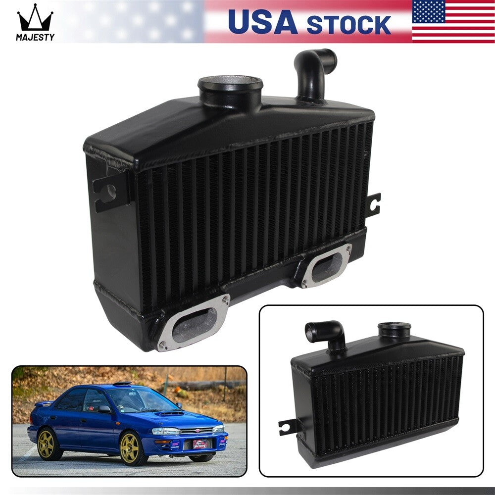 100mm Top Mount Intercooler for Subaru Impreza WRX STI GC8 EJ20 Turbo 96-00 BK