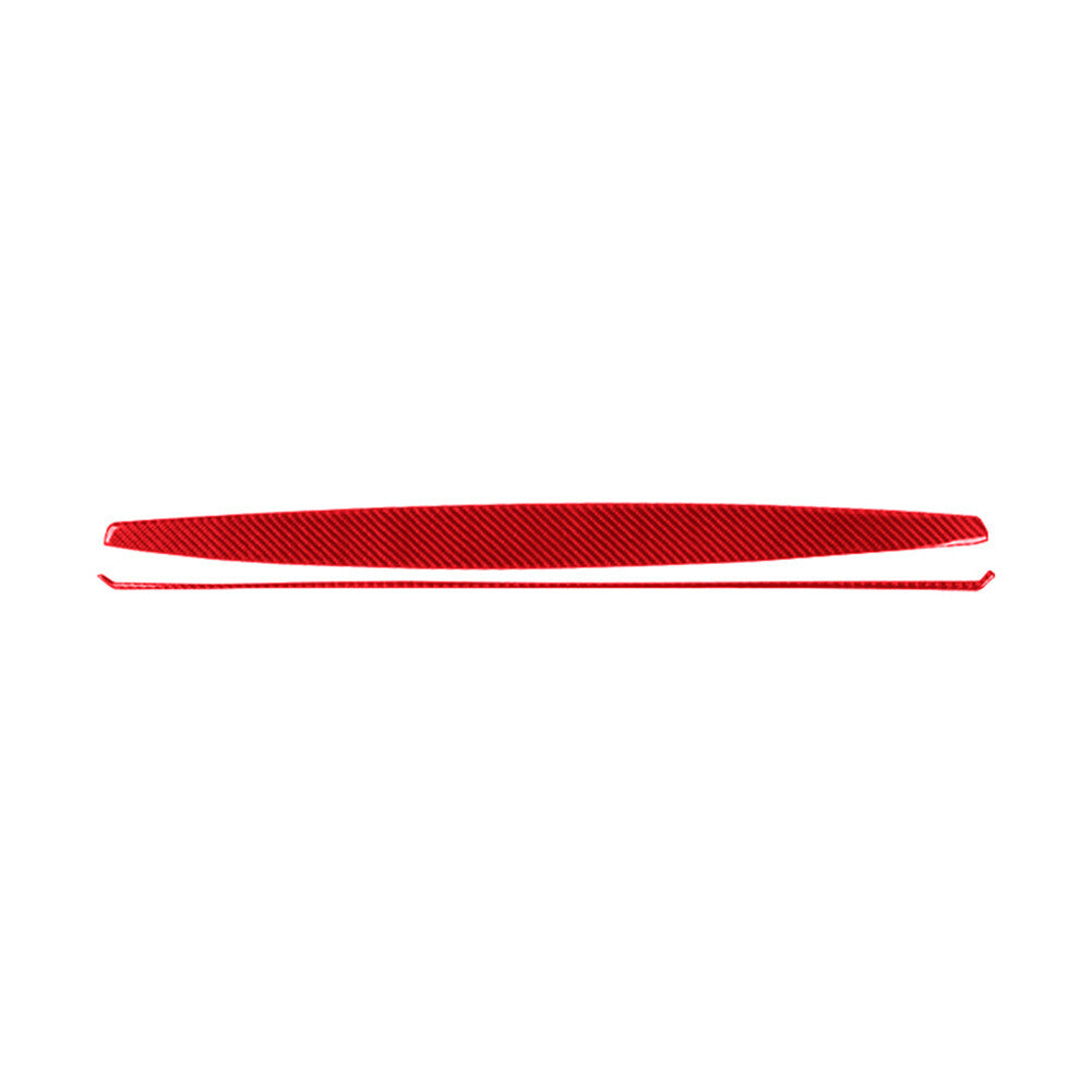 Dashboard Trim Srip Cover for BMW 1 Series Convertible E82/E88 2008-2013 Red