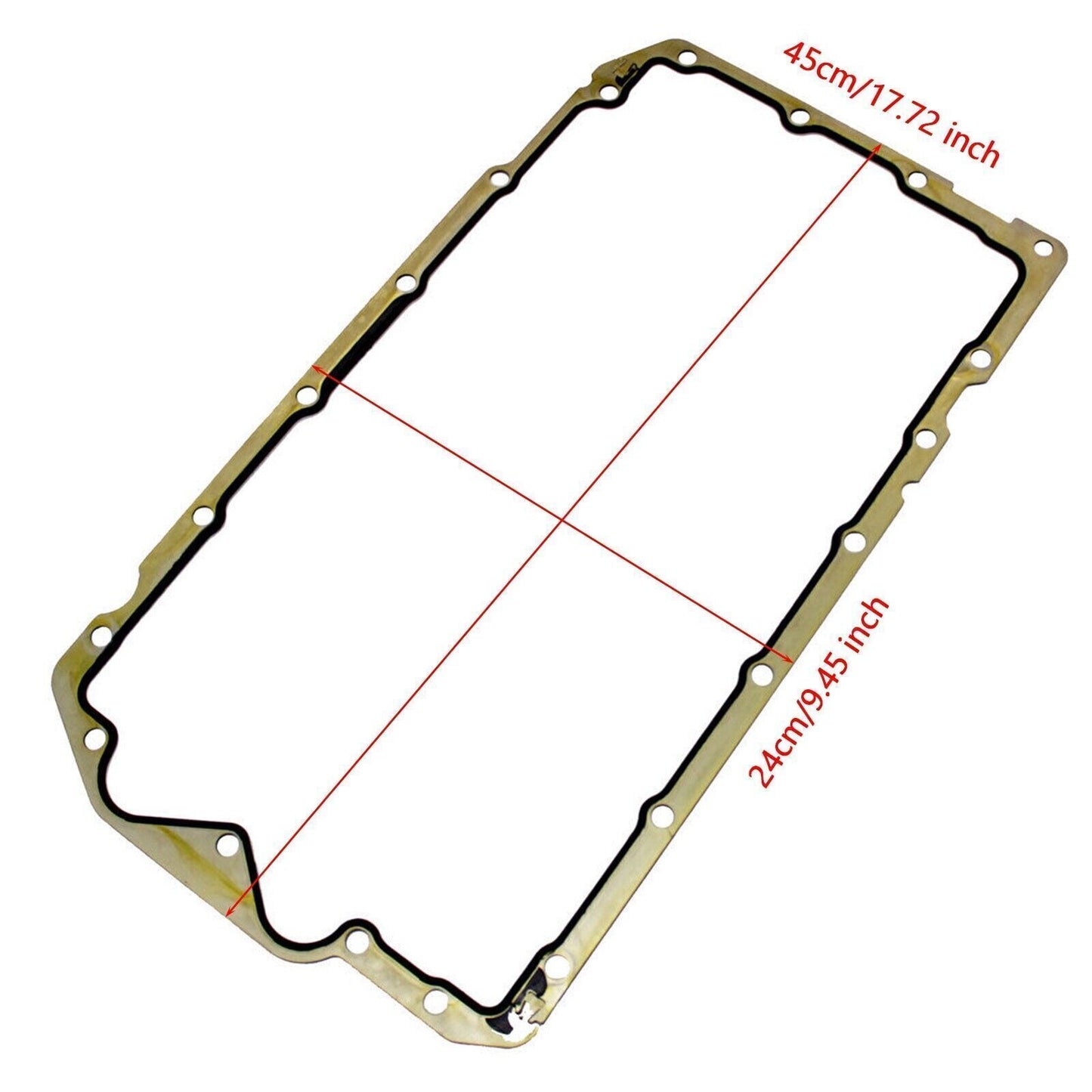 11137511224 Engine oil pan gasket suitable for BMW 120i 2007 2008 2009 2010 2011 2012