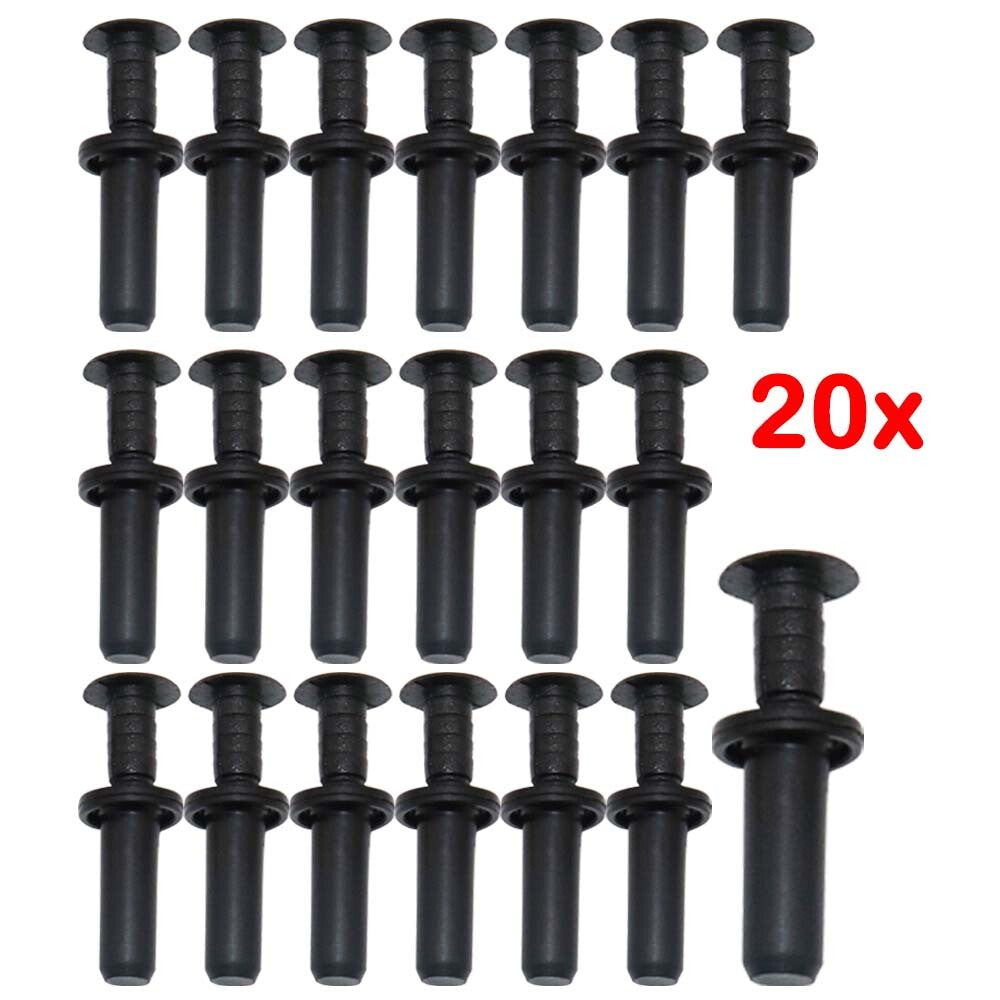 New 20Pcs 0009915940 Multi Purpose Rivet Push-Type Retainers for Mercedes-Benz