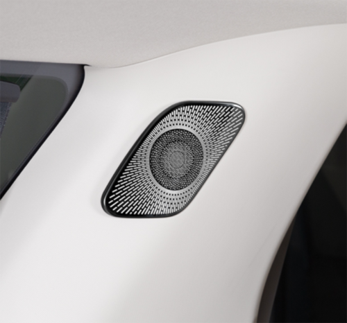 for Kia Carnival 2022-2023 Black Inner Door Speaker C-pillar Decor Cover Trim 2