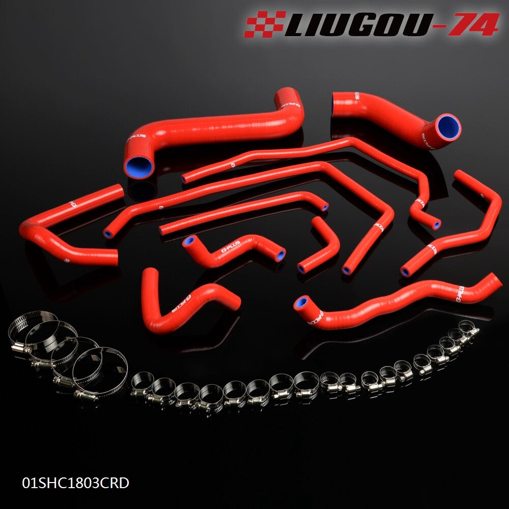 Suitable for 02-06 for SUBARU IMPREZA WRX/STI GDA/GDB EJ207 silicone radiant hose kit