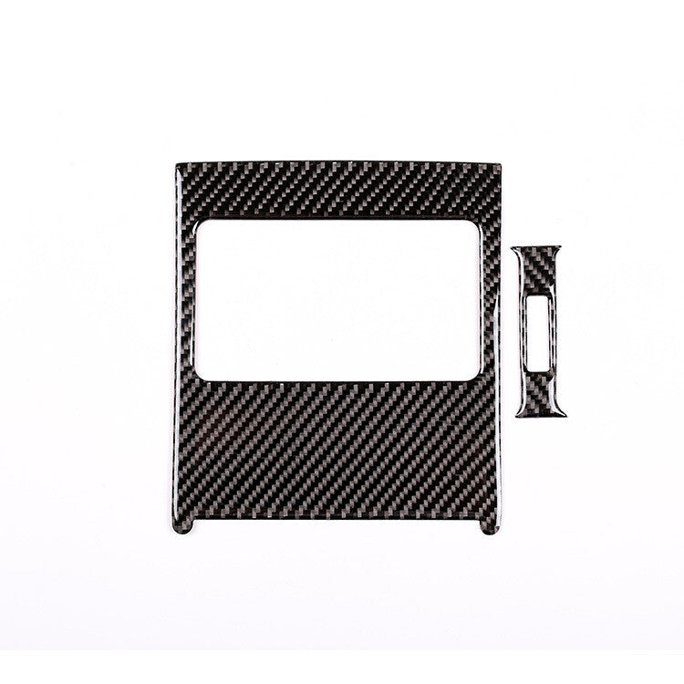 Carbon Fiber Rear Air Outlet Vent Cover Sticker Fit for Mercedes C Class W204