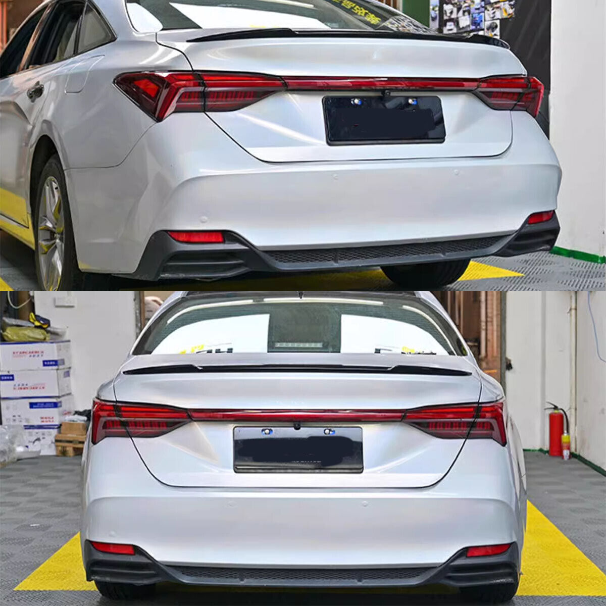Pair for Toyota for Avalon 2019-23 Dynamic Turn Signal Brake Light LED Taillights