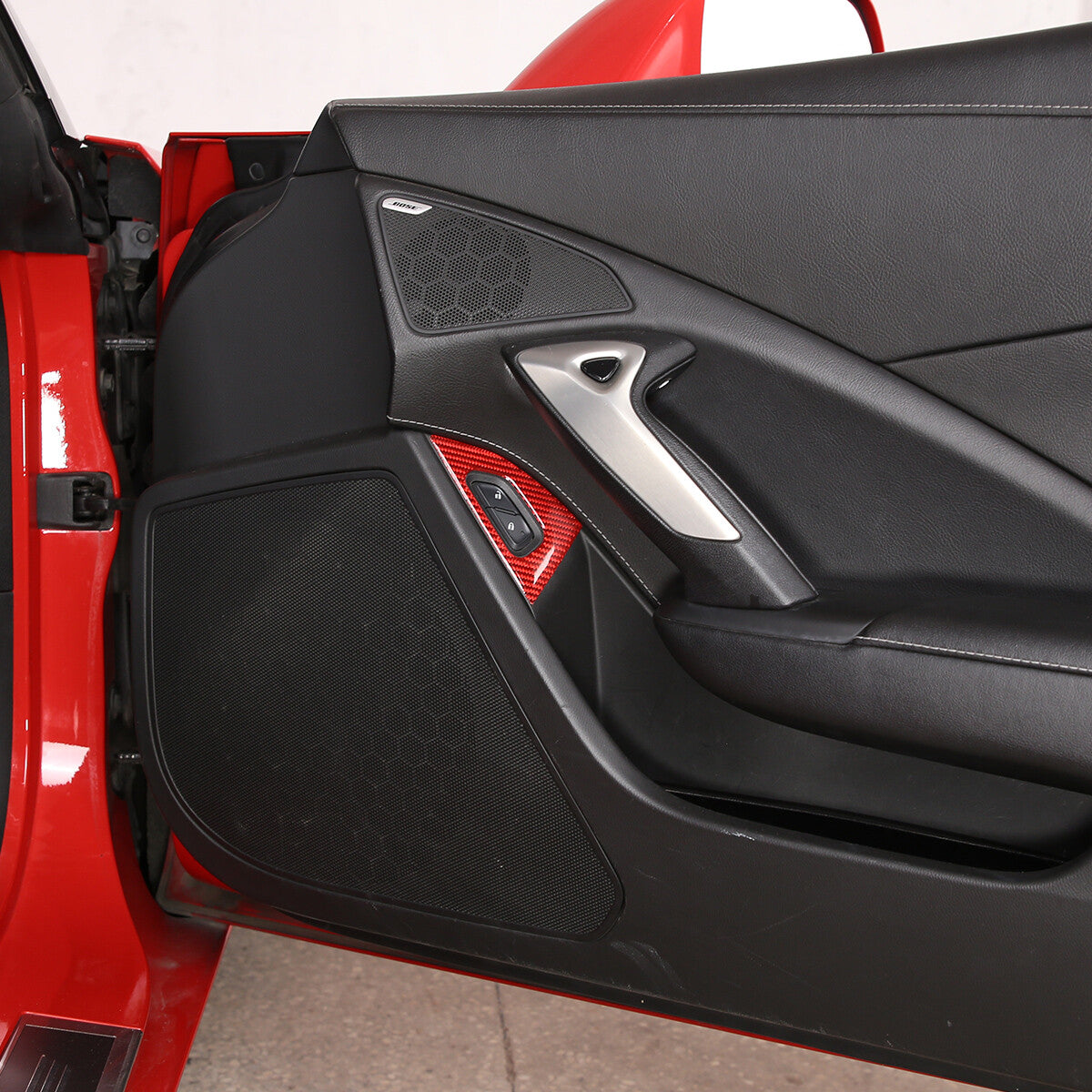 Genuine carbon fiber gear shifter trim for Honda for Civic 10 (2016-2019) USA.