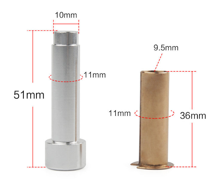 4Pcs Door Hinge Bushing Set - for Jeep for Wrangler TJ YJ CJ LJ 1986-2006
