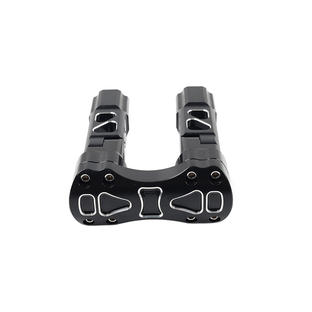for Harley Dyna Softail Sportster 1 Bar 6.5 Pullback Handlebar Risers Clamps
