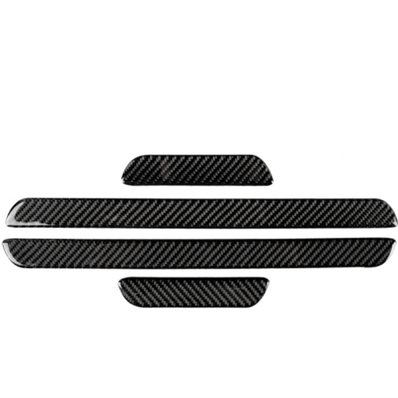 Universa Car Anti Scratch Door Mat Sill Stickers Carbon Fiber Door Welcome Strip