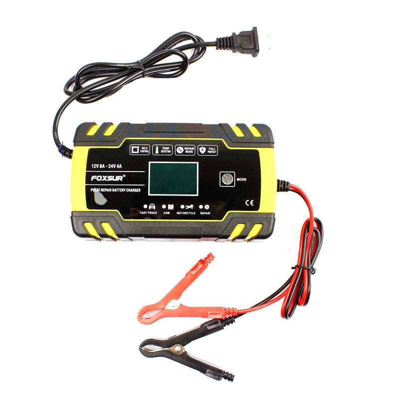 Car Automatic for Smart Battery Pulse Repair LCD Digital Display for Smart 8A Charger