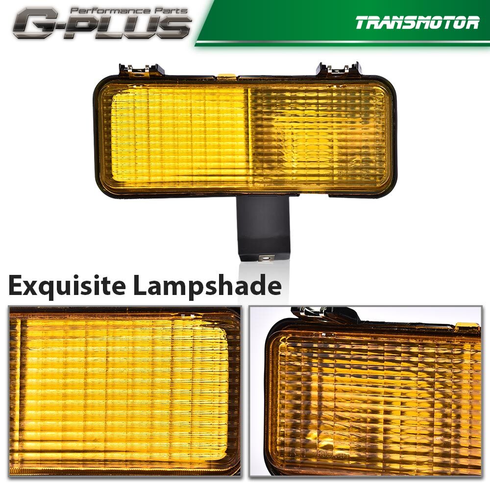 Yellow turn signal light for 1981-1982 for Chevrolet Silverado for GMC
