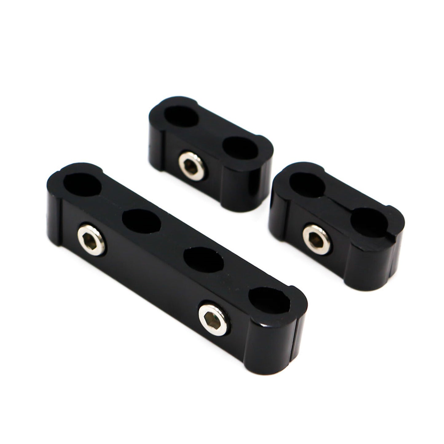 Engine Spark Plug Wires Separator Divider Clamp Kit Fits For 8mm 9mm 10mm Black