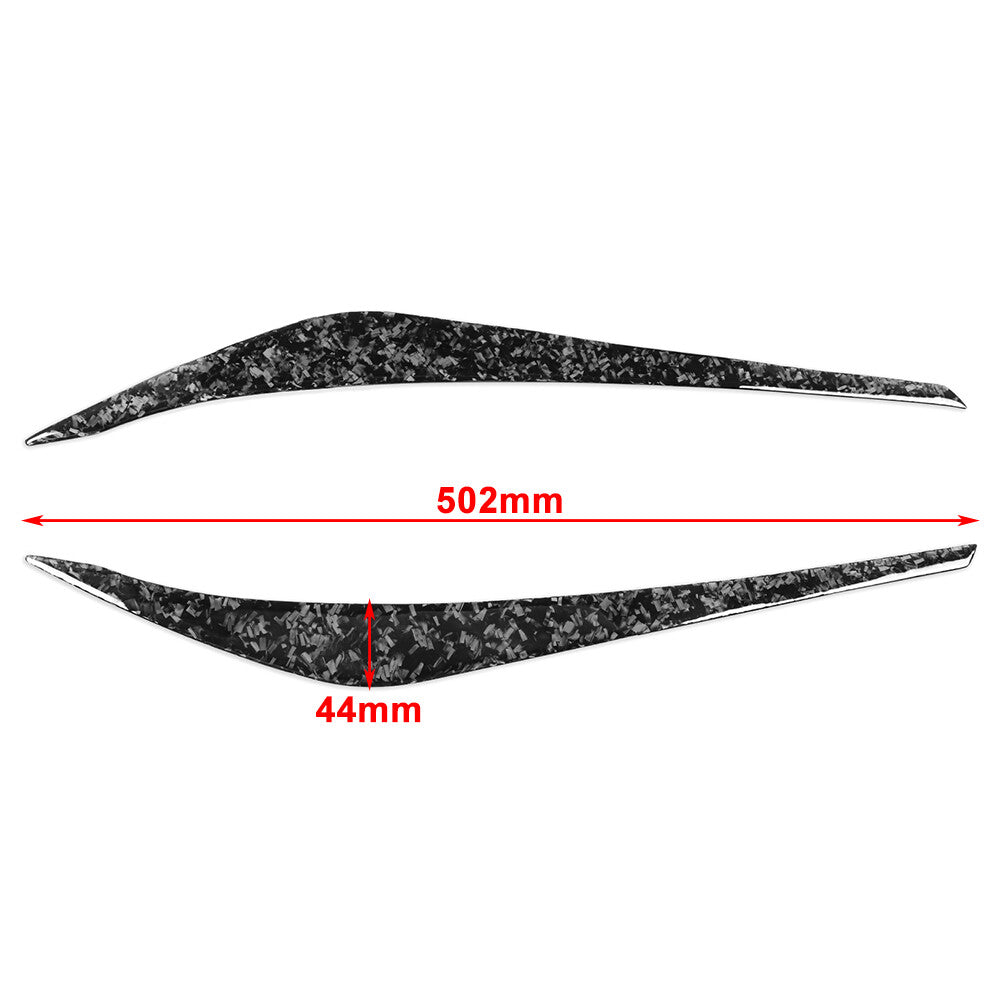 Headlight Eyebrow Eyelid Cover for Hyundai for Elantra 2016-2018