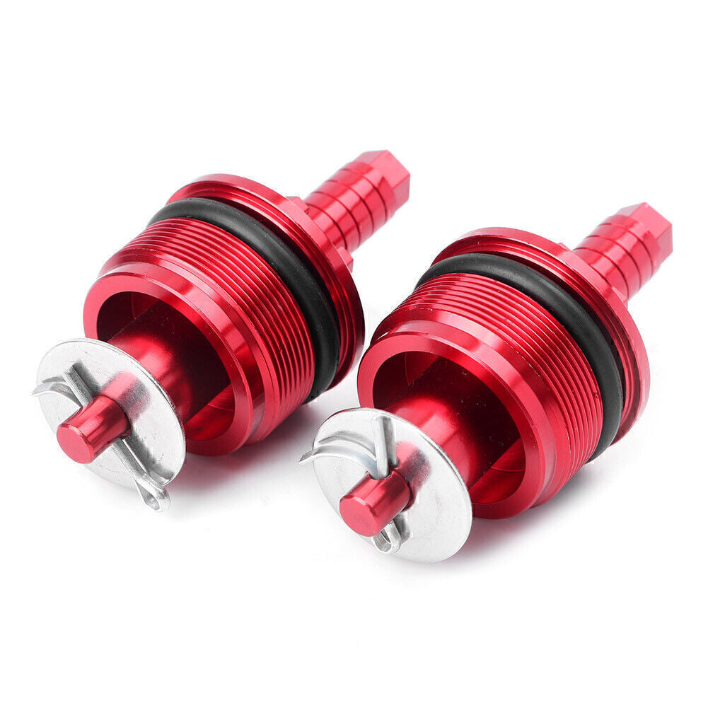 Sto?d?mpfer Vorne Regler Einstellschraube F¨¹r for Honda CMX250 CNC ROT Aluminum
