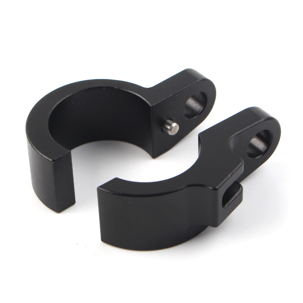 for HONDA CR80R CR85R CR125R CR250R CR500R Black CNC Front Brake Line Hose Clamp