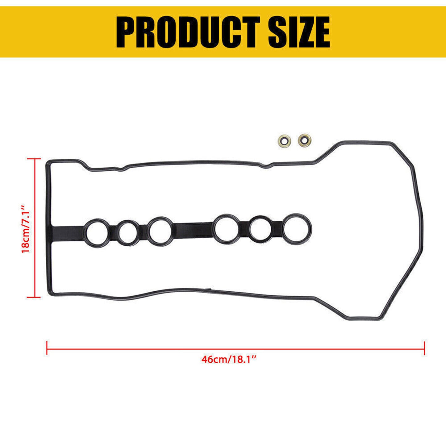 Valve Cover Gasket 1ZZFE for Toyota Matrix for Corolla Celica MR2 for Chevy Prizm 98 -08