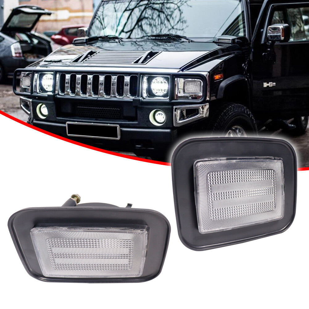 Transparent front bumper turn signal lens is suitable for 03-09 for Hummer H2 and 05-09 H2 SUT