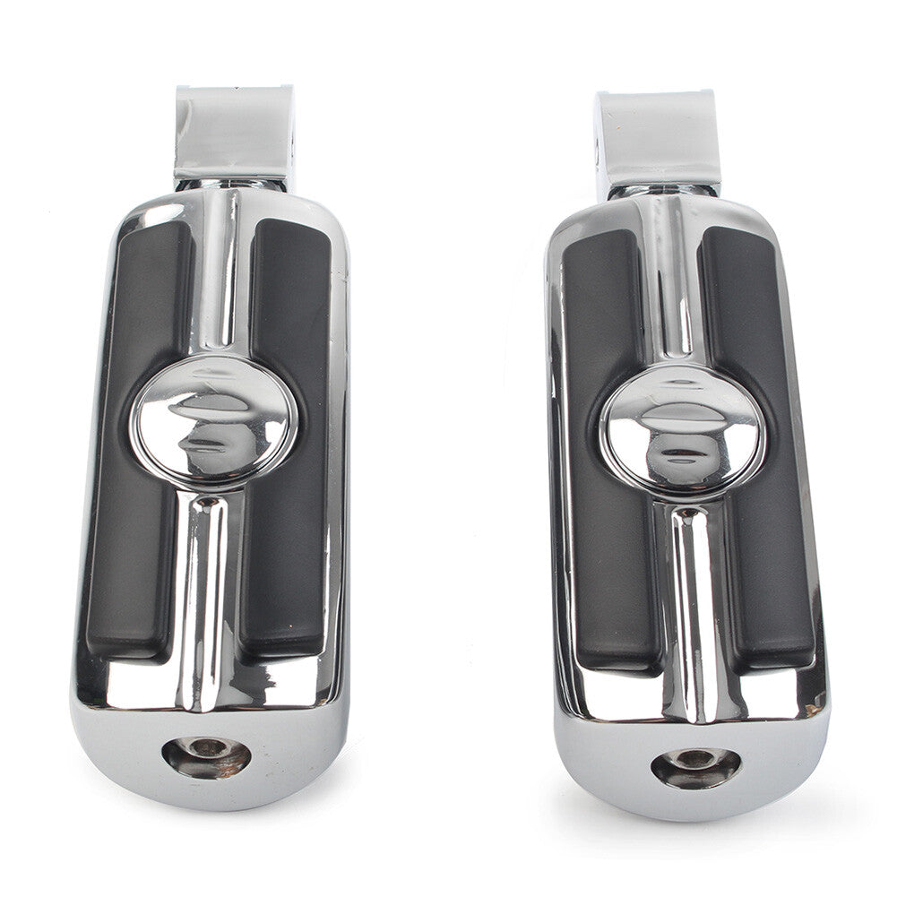 2x Foot Pegs Footrests Footpegs Chrome for Honda Magna VF750 Shadow VT1100 Sabre
