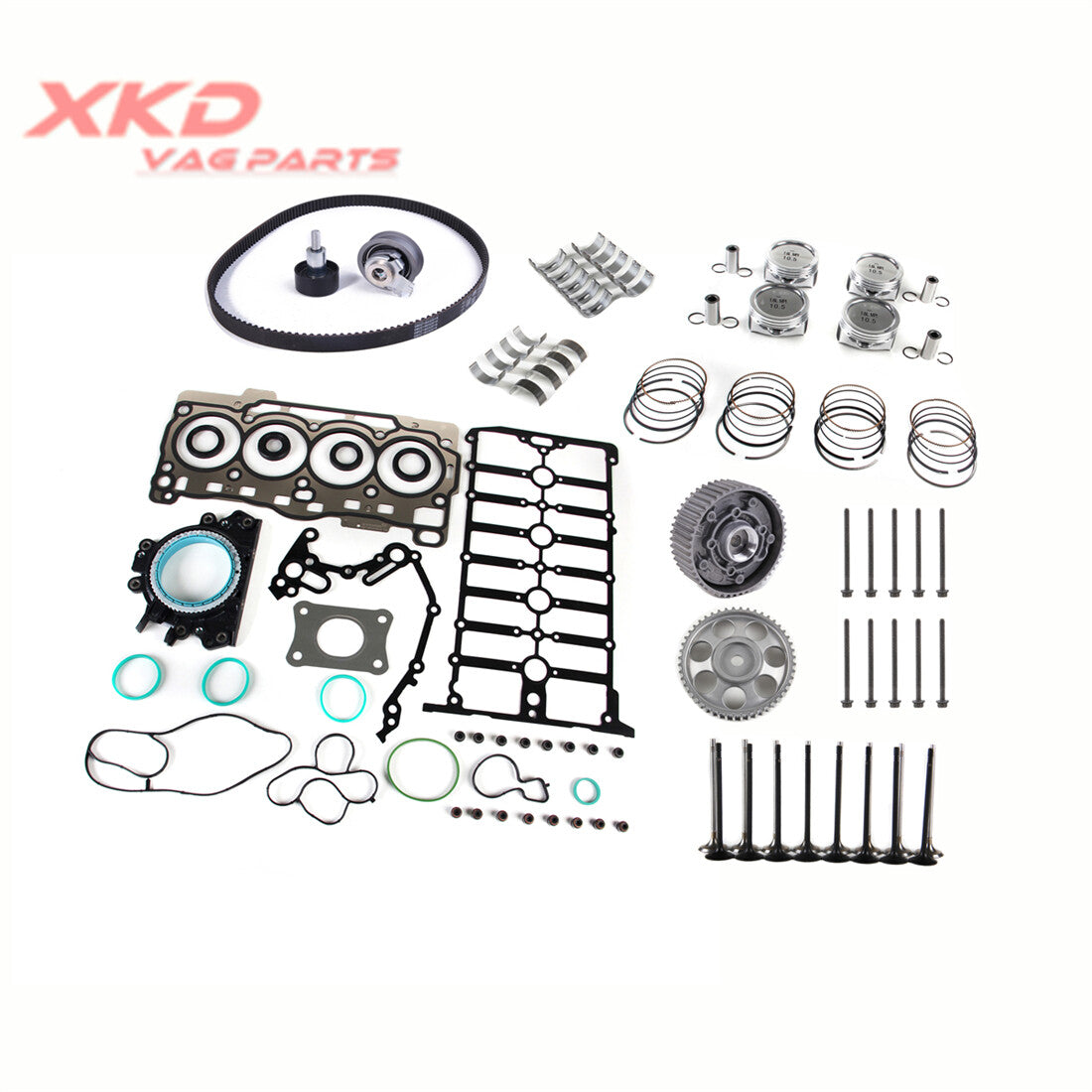 1.6 Engine gasket rebuild kit suitable for Volkswagen for Golf for Jetta CWVA DWYA CWVB