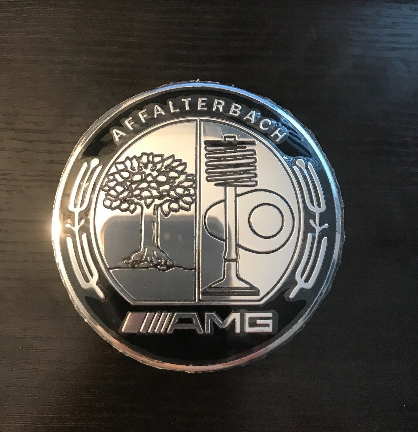 4-piece wheel center caps, Amg Affalterbach 75mm rim