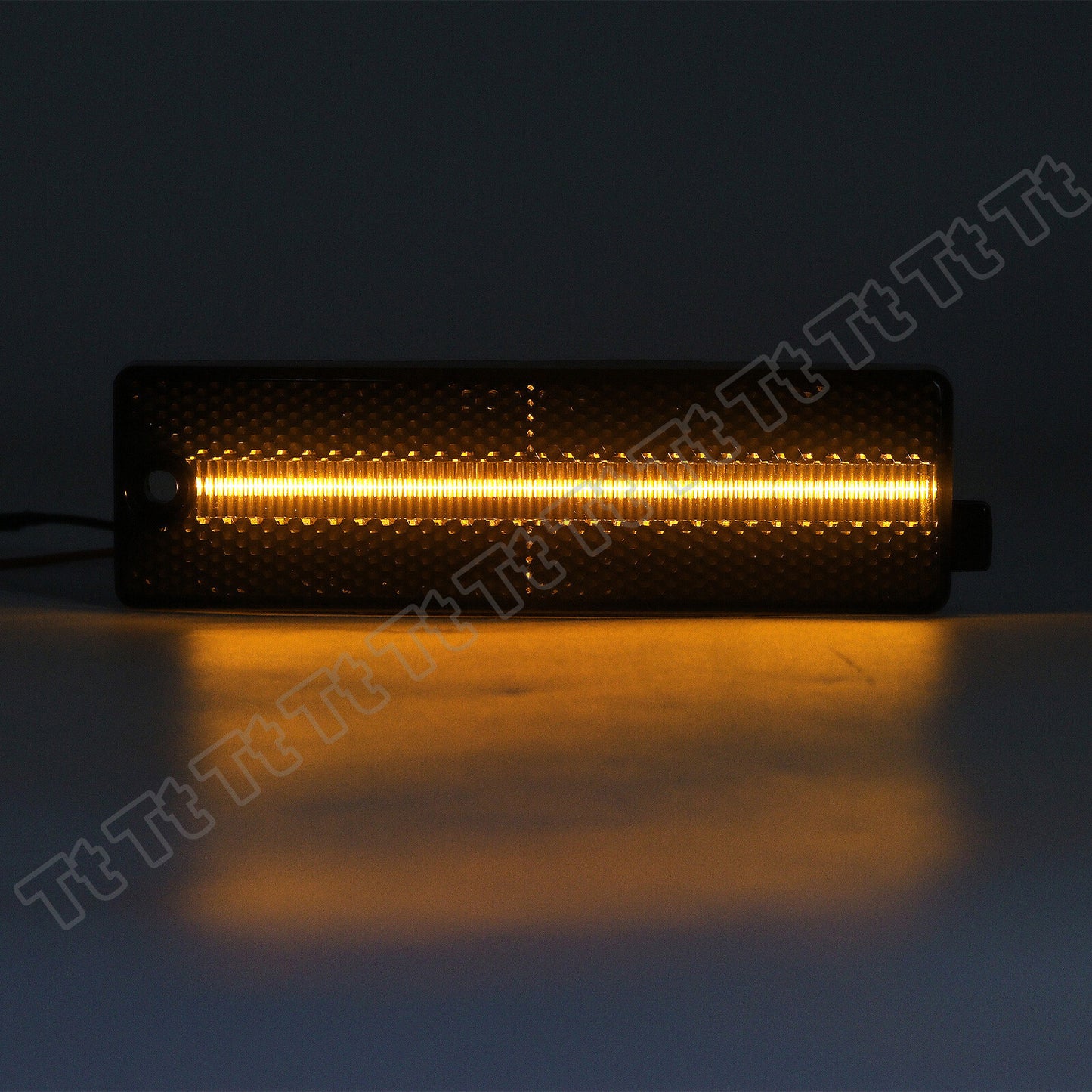 Smoked lens LED front marker light for 1998-2002 for Pontiac Firebird Trans Am