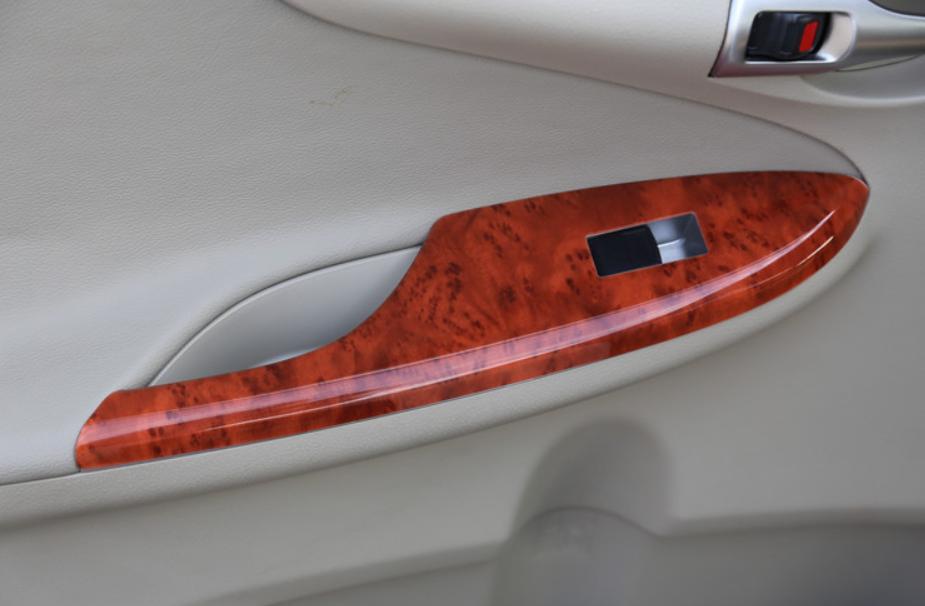 for Toyota for Corolla 2009-2013 Peach Wood Grain Window Lift Lock Switch Panel Trim