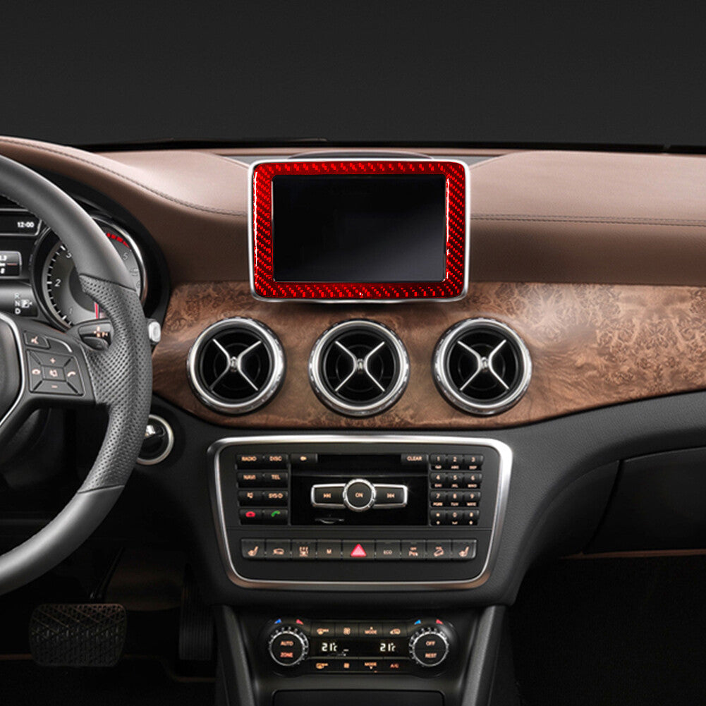 Red HUD Display Trim Cover Type-B for Mercedes Benz CLA 2014-2018/GLA 2015-2018