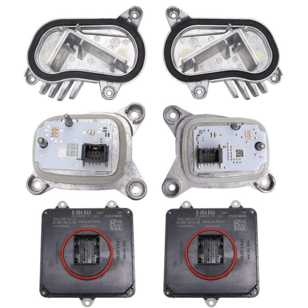 Full set Headlight control unit module 8494844 LED DRL 63117493234 for BMW 4'F32
