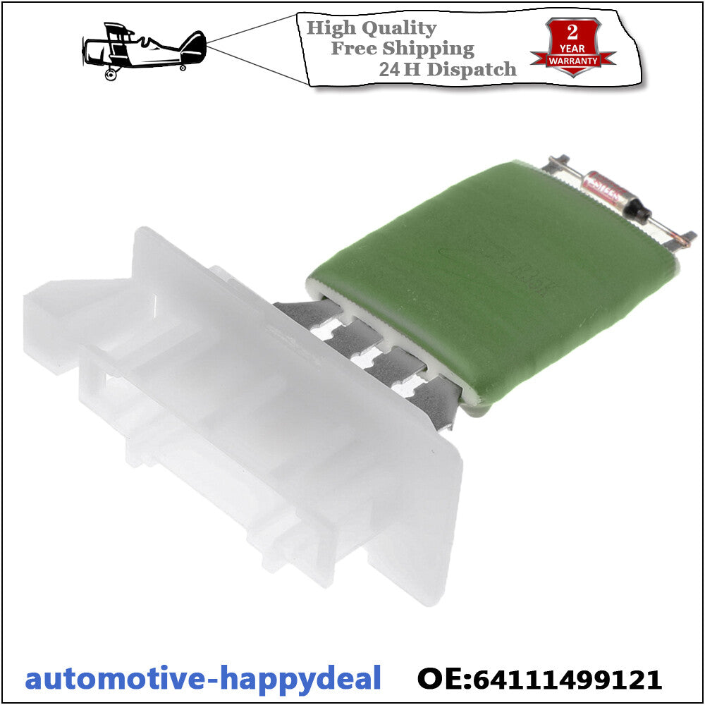 for Mini One 04-07 for Mini One D 03-06 for Mini Cooper Blower Fan Motor Heater Resistor