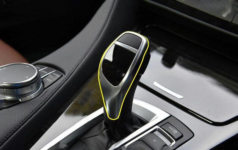 Gear Shift Knob Shifter Lever Trim 1PCS For 2013-2018 for BMW 3 4 Series GT ABS Red