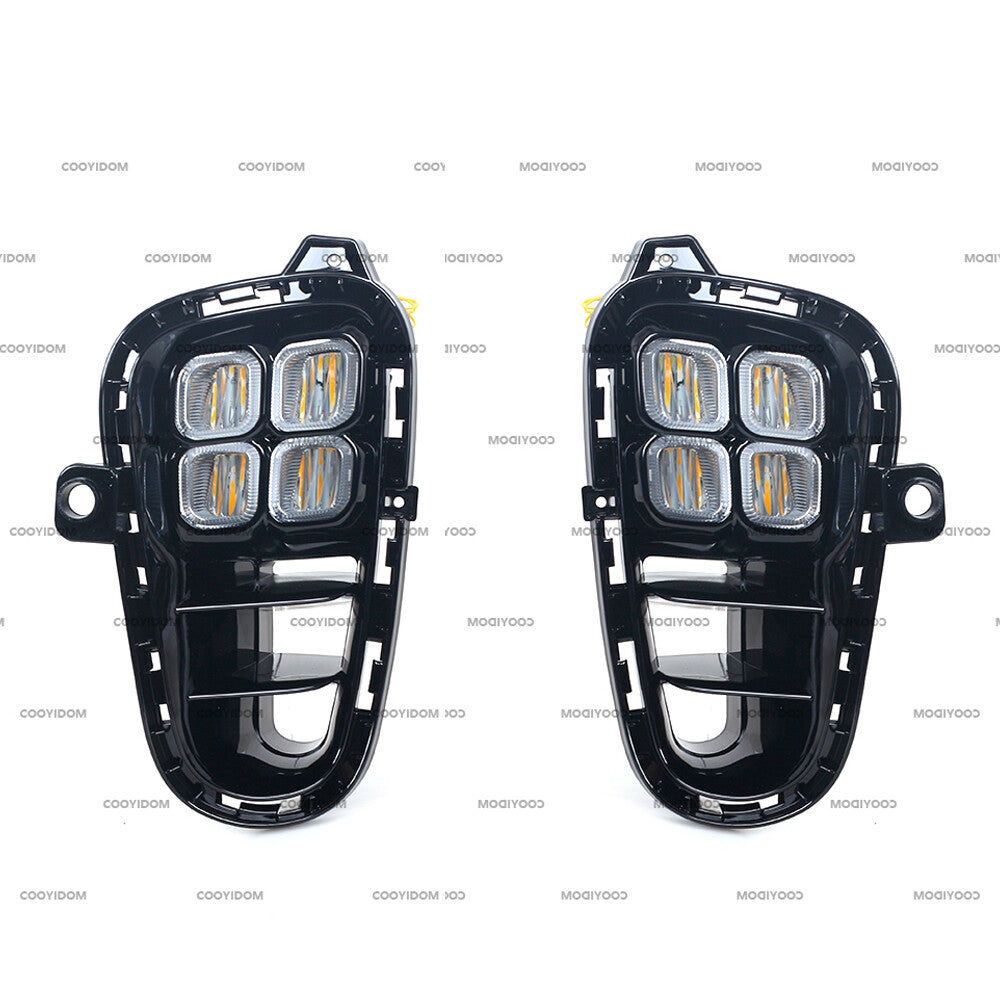 For2018-19 for Kia RIO LED Front Bumper Daytime Running Driving Lamp Fog Light LHRH