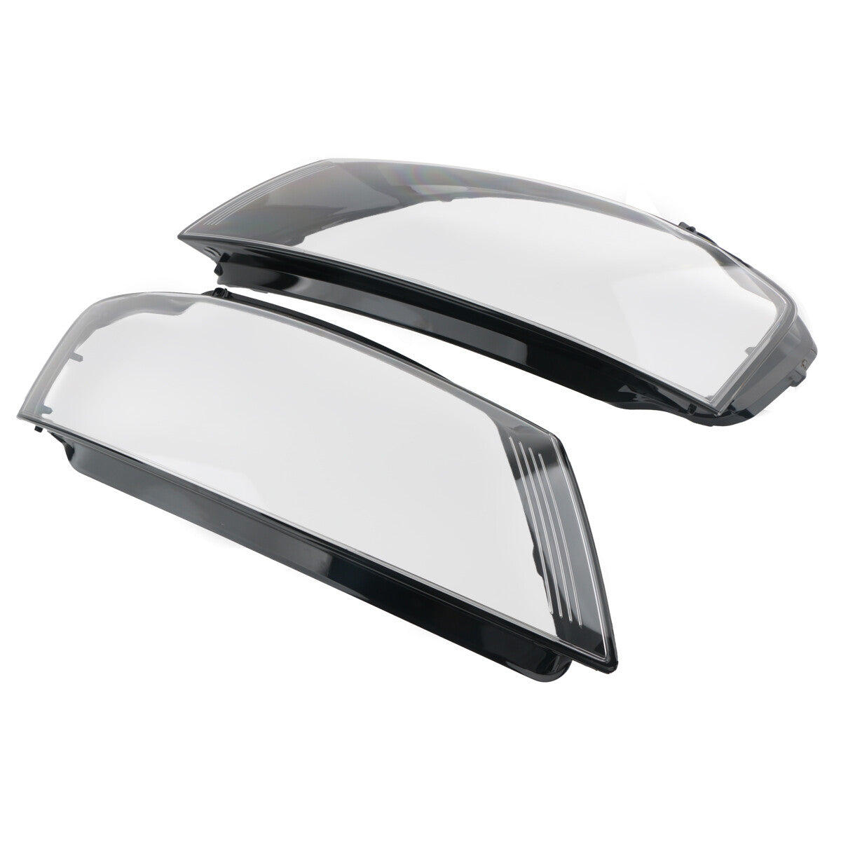 2-Piece Headlight Lens Covers for Audi A3 8P S-line S3 RS3 2008 - 2012