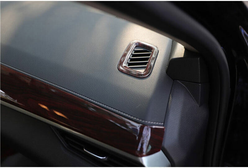 Instrument LR Air Outlet Vent Trim Fit for Nissan Altima 2019-22 Red Wood Grain