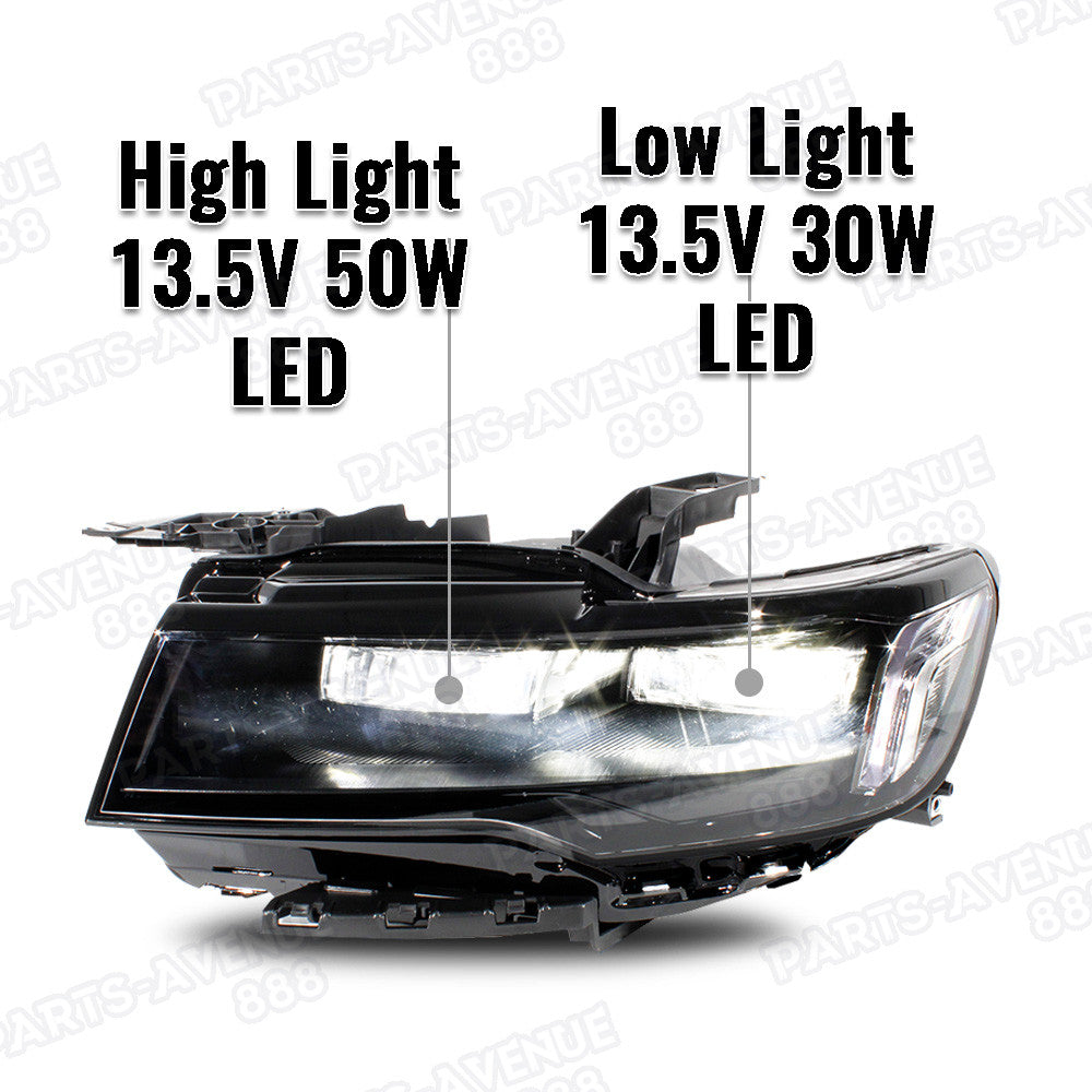 Left Driver For 2021-2024 for Cadillac for Escalade Full LED Headlight Lamp 84950142