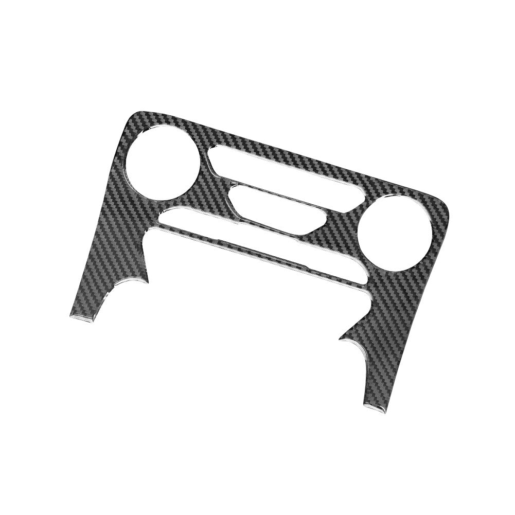 Carbon Fiber Center A/C Control Panel Cover Trim for Ford Ranger 2019-2022