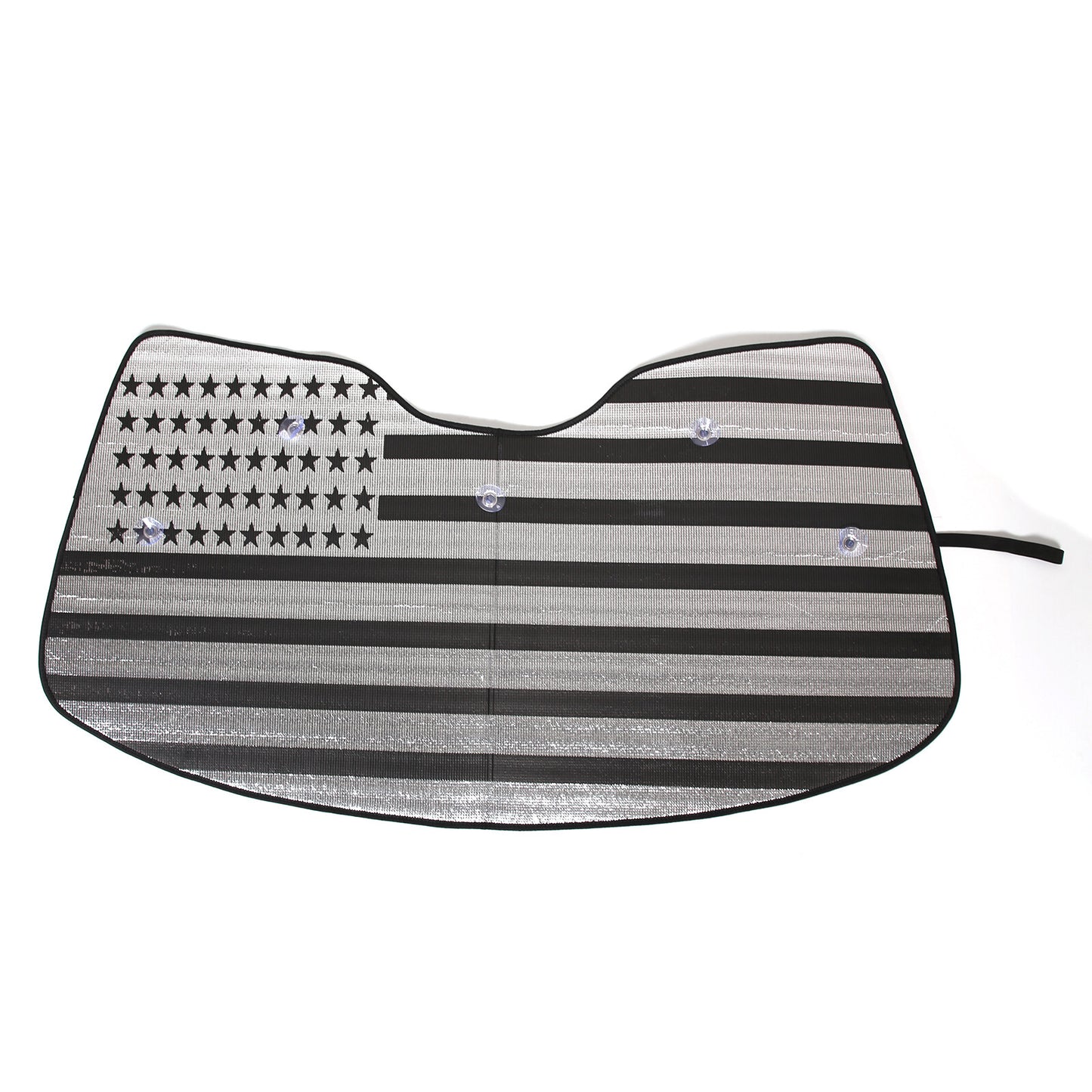 American Flag Car Windshield Sunshade Foldable Protective Cover for Corvette C7 2014-2019