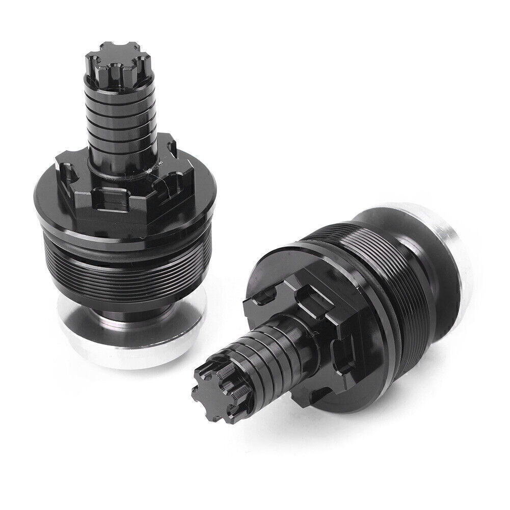 Fit for Yamaha YZF-R25/R3 CNC Preload Adjusters Fork Bolts BLACK