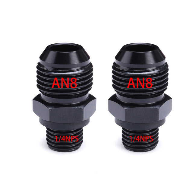 4-pack 8AN-1/4 Transmission Oil Cooler Adapter Parts Universal for Turbo 350 400 4L60E 200R