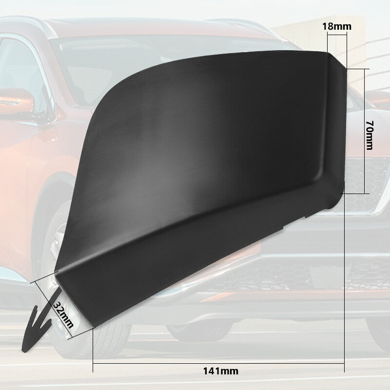Front Bumper Tow Hook Eye Cover Black for 2019-2023 for Nissan Murano 622A0-9UF0H