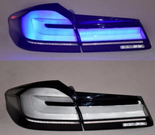 Dynamic signal for smoked LED taillights/rear lights on for BMW 5 Series G30/G38 2018 - 2020