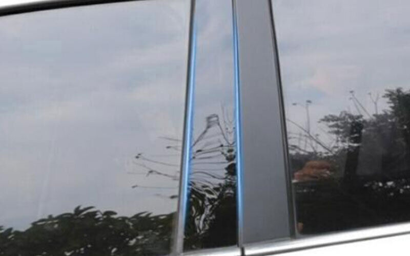 for Ford Escape Kuga 20-2022 Piano Black Pillar Posts Door Window Molding Strip