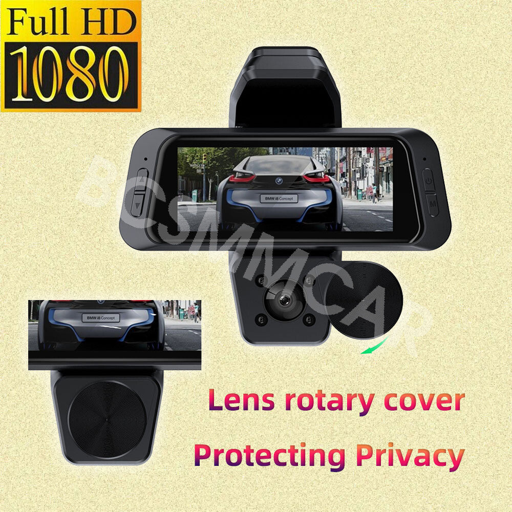 2in WiFi Three Lens WIFI Car DVR Video Recorder Dash Cam Parking Monitoring 170¡ã